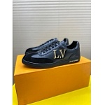 Louis Vuitton Logo Embroidered Lace Up Sneaker For Men  # 274433, cheap For Men