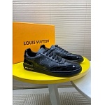 Louis Vuitton Monogram Printed Lace Up Sneaker For Men  # 274436, cheap For Men