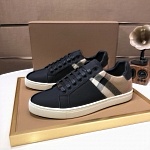 Burberry Canvas Lambsink Lined Low Top Sneakers For Men # 274491