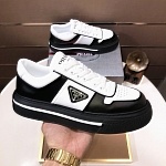 Prada Cowhide Leather Low Top Sneakers For Men # 274535, cheap Prada Shoes For Men