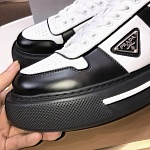 Prada Cowhide Leather Low Top Sneakers For Men # 274535, cheap Prada Shoes For Men