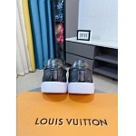 Louis Vuitton Cowhide Leather Slip On Sneakers For Men # 274584, cheap For Men