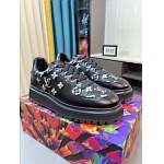 Louis Vuitton Cowhide Leather Lace Up Sneakers For Men # 274587, cheap For Men