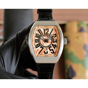 $125.00,Franck Muller Vanguard Kamouflage Titan PVD Automatiskt Armband Watch # 275586