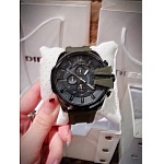 Diesel 50mm×12mm Mega Chief Analog Grey Dial Watch For Men # 275845, cheap Diesel Watch