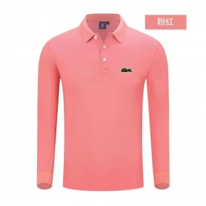 $30.00,Lacoste Long Sleeve Polo Shirts For Men # 277315