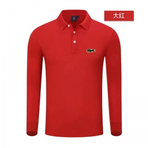 $30.00,Lacoste Long Sleeve Polo Shirts For Men # 277320