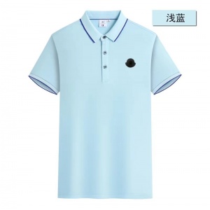 $30.00,Moncler Short Sleeve Polo Shirts For Men # 277355