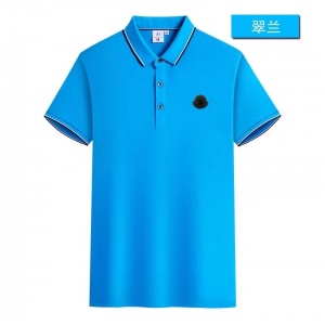 $30.00,Moncler Short Sleeve Polo Shirts For Men # 277356