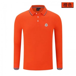 $30.00,Moncler Long Sleeve Polo Shirts For Men # 277358
