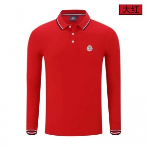 $30.00,Moncler Long Sleeve Polo Shirts For Men # 277359