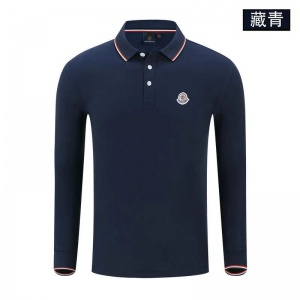 $30.00,Moncler Long Sleeve Polo Shirts For Men # 277360