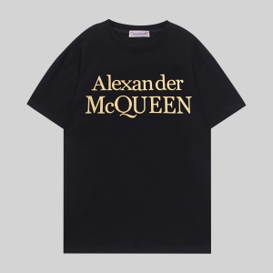 $25.00,Alexander McQueen Short Sleeve T Shirts Unisex # 277957
