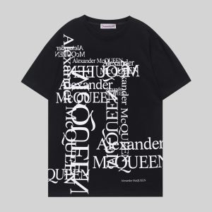 $25.00,Alexander McQueen Short Sleeve T Shirts Unisex # 277959