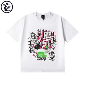 $25.00,Hellstar Short Sleeve T Shirts Unisex # 278050