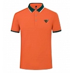 Prada Short Sleeve Polo Shirts For Men # 277429