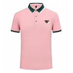 Prada Short Sleeve Polo Shirts For Men # 277431