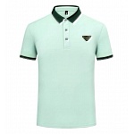 Prada Short Sleeve Polo Shirts For Men # 277433