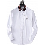Gucci Long Sleeve Shirts For Men # 277515, cheap Gucci shirt
