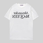 Alexander McQueen Short Sleeve T Shirts Unisex # 277960, cheap McQueen T Shirts