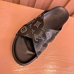 Louis Vuitton Slides Slippers Unisex # 278819, cheap LV Slipper For Men