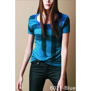 $27.00,Burberry Short Sleeve Shirts For Women # 279165