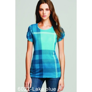 $27.00,Burberry Short Sleeve Shirts For Women # 279169